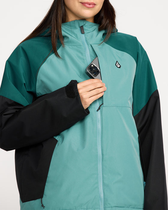 【OUTLET】VOLCOM レディース AGATE INS JACKET スノージャケット