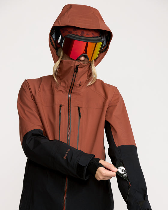 VOLCOM レディース VS 3L STRETCH GORE JACKET スノージャケット