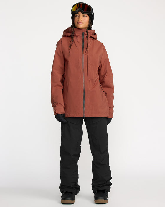 値下げ！　volcom gore-tex レディース　ジャケット　美品　Sサイズ OUTLET】VOLCOM Womens Koa Tds Infrared Gore-Tex Jacket - Blurred Viole