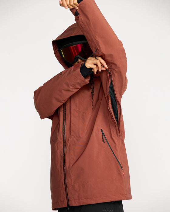VOLCOM レディース AT STRETCH GORE-TEX JACKET スノージャケット