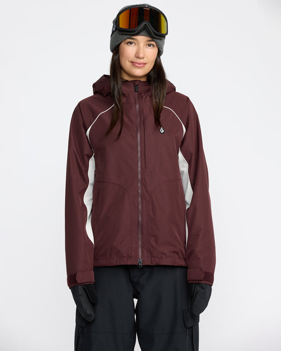 【OUTLET】VOLCOM レディース STONE SMOKESHOW 20K JACKET スノージャケット