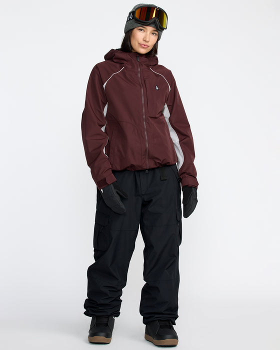 【OUTLET】VOLCOM レディース STONE SMOKESHOW 20K JACKET スノージャケット