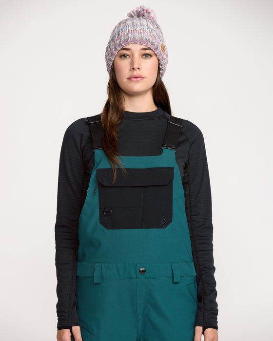 【SALE】VOLCOM レディース CRESTON 3D STRETCH BIB OVERALL スノーパンツ