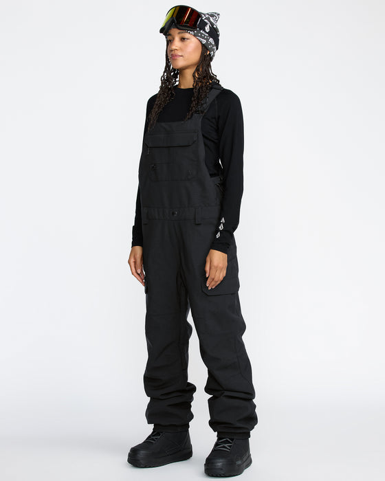 VOLCOM レディース CRESTON 3D STRETCH BIB OVERALL スノーパンツ