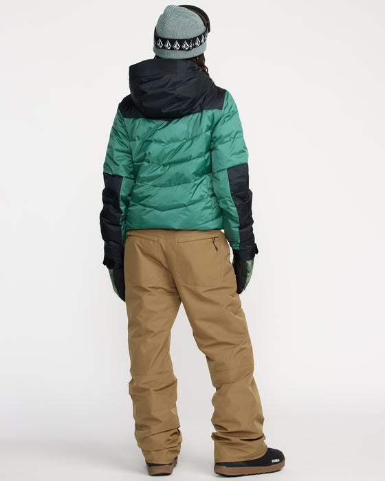 VOLCOM レディース OBSEDIAN TDS INS PANT スノーパンツ