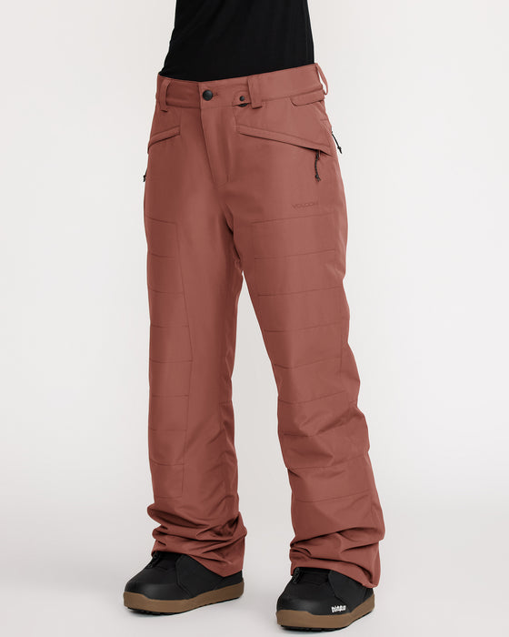 VOLCOM レディース OBSEDIAN TDS INS PANT スノーパンツ