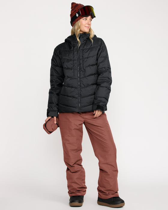 【OUTLET】VOLCOM レディース OBSEDIAN TDS INS PANT スノーパンツ