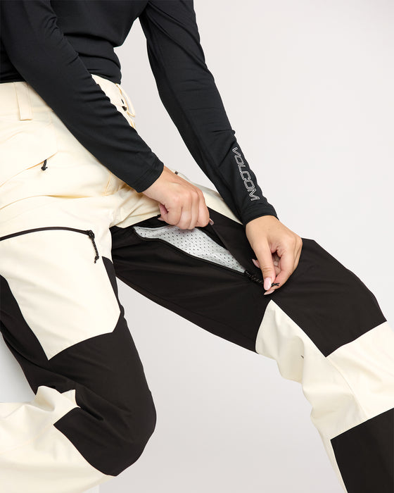 OUTLET FAMILY SALE】VOLCOM レディース STONE MICA 20K PANT スノーパンツ