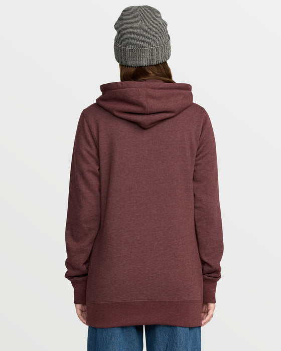 VOLCOM レディース TOWER P/O FLEECE プルオーバーパーカー