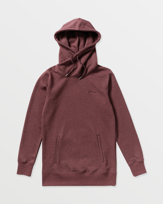 【OUTLET】VOLCOM レディース TOWER P/O FLEECE プルオーバーパーカー