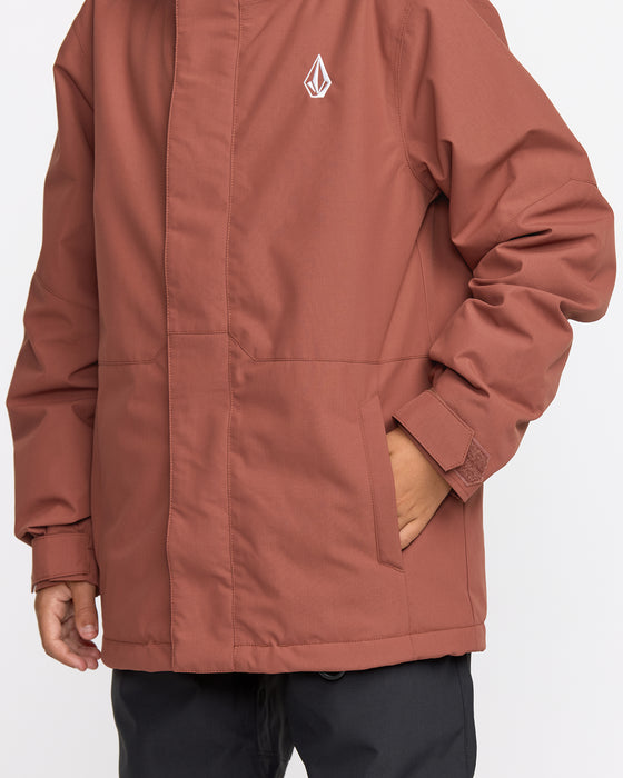 VOLCOM キッズ VERNON INS JACKET スノージャケット