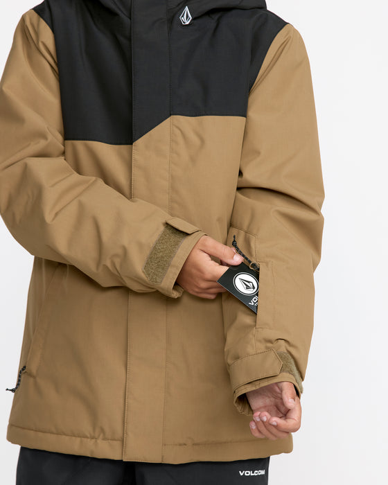 【OUTLET】VOLCOM キッズ STONE.91 INS JACKET スノージャケット