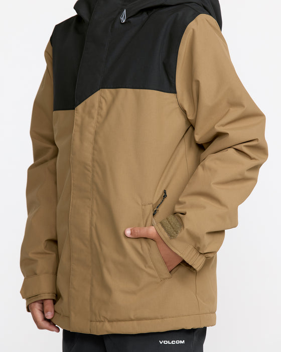 【OUTLET】VOLCOM キッズ STONE.91 INS JACKET スノージャケット