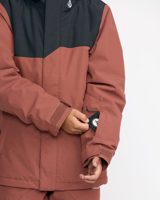 【OUTLET】VOLCOM キッズ STONE.91 INS JACKET スノージャケット