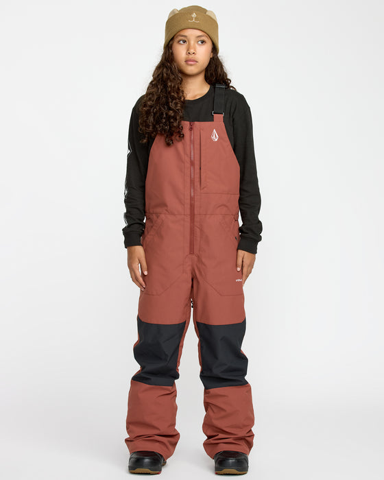 VOLCOM キッズ BARKLEY INS BIB OVERALL スノーボード