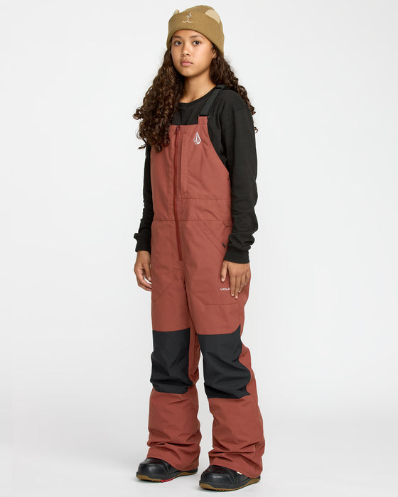 VOLCOM キッズ BARKLEY INS BIB OVERALL スノーボード