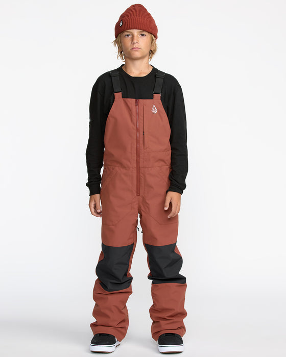VOLCOM キッズ BARKLEY INS BIB OVERALL スノーボード