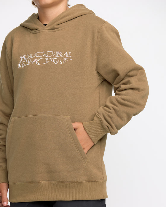 【OUTLET】VOLCOM キッズ YOUTH ESSENTIAL HOODIE プルオーバーパーカー