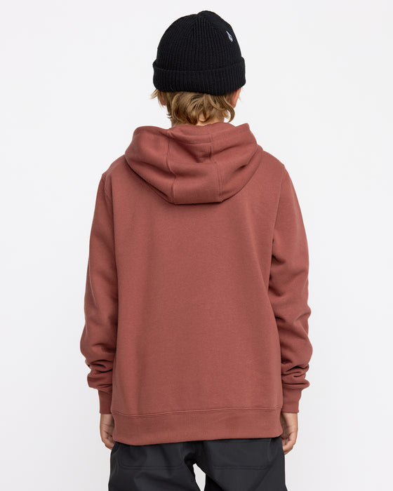 【OUTLET】VOLCOM キッズ YOUTH ESSENTIAL HOODIE プルオーバーパーカー