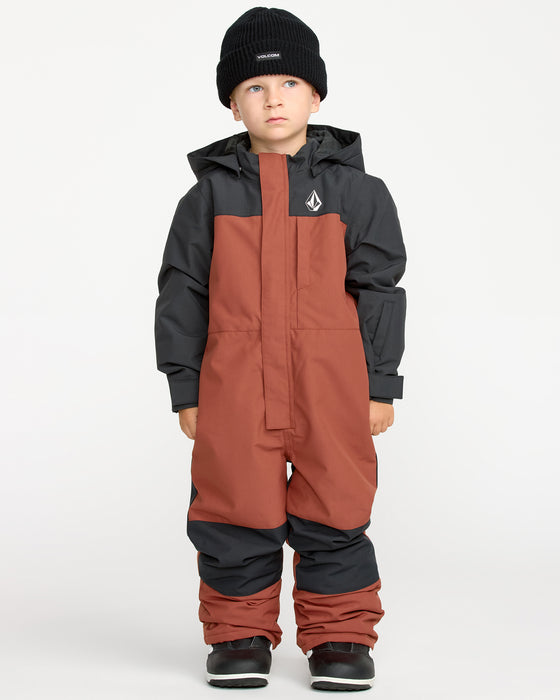 OUTLET FAMILY SALE】VOLCOM キッズ LITTLE FLURRY ONE PIECE スノー