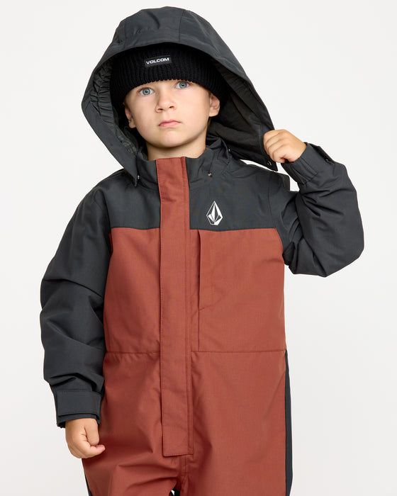 OUTLET FAMILY SALE】VOLCOM キッズ LITTLE FLURRY ONE PIECE スノー