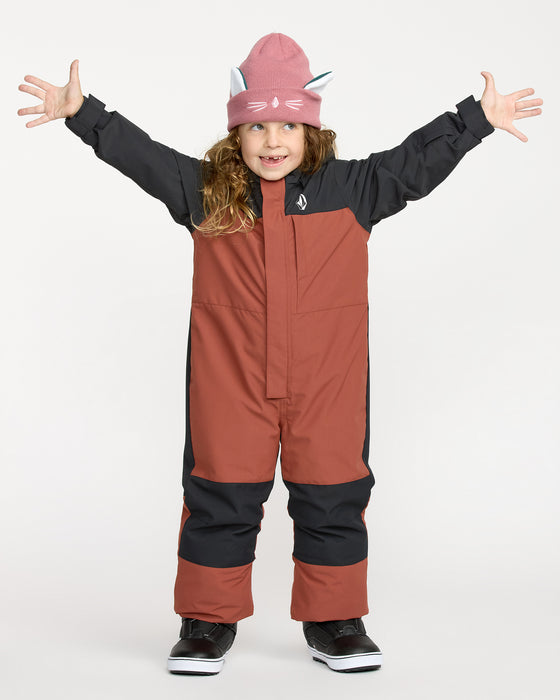 【OUTLET】VOLCOM キッズ LITTLE FLURRY ONE PIECE スノージャケット