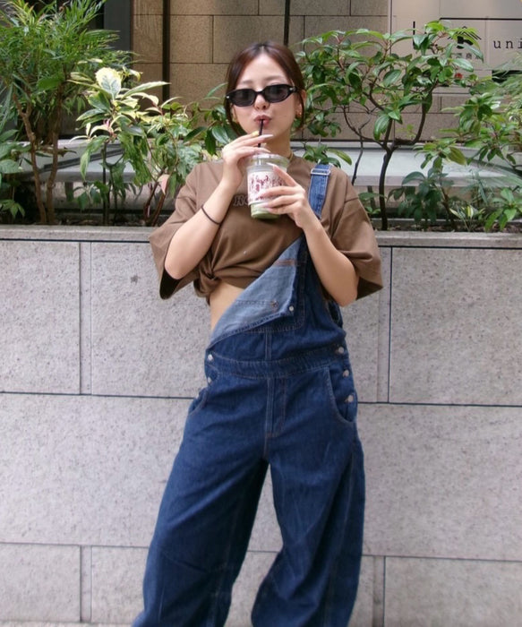 ROXY WILD HEART OVERALL デニムオーバーオール 【2026年秋冬モデル】