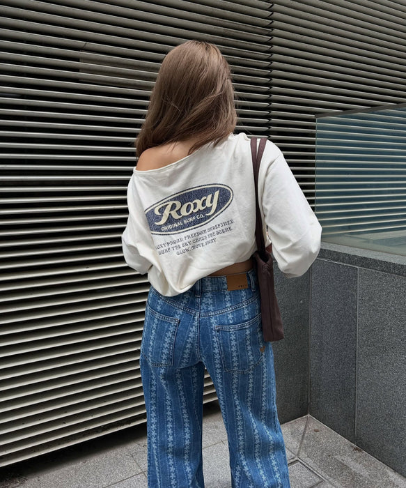 ROXY GLOW SWAY ヴィンテージライク長袖Tシャツ ロンT 【2026年秋冬モデル】