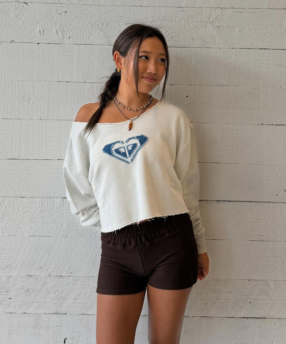 ROXY x NANAHA OFF-THE-SHOULDER P/O ロゴオフショルトップス 【2026年秋冬モデル】