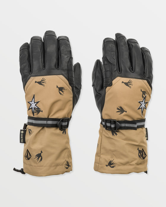 OUTLET】VOLCOM メンズ 91 GORE-TEX GLOVE スノーグローブ