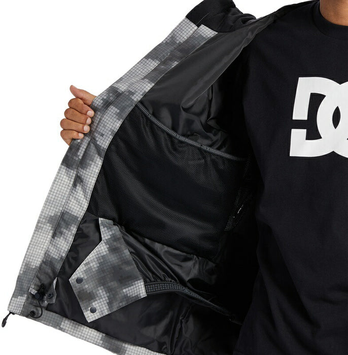 【BUY 2 20%OFF】【OUTLET】DC Shoes BASIS PRINT JACKET メンズ