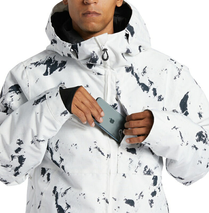 【BUY 2 20%OFF】【OUTLET】DC Shoes BASIS PRINT JACKET メンズ