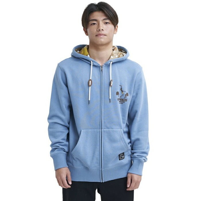 【OUTLET】Quiksilver ANDY Y ANDY LOGO HOODIE ジップフーディ パーカー メンズ