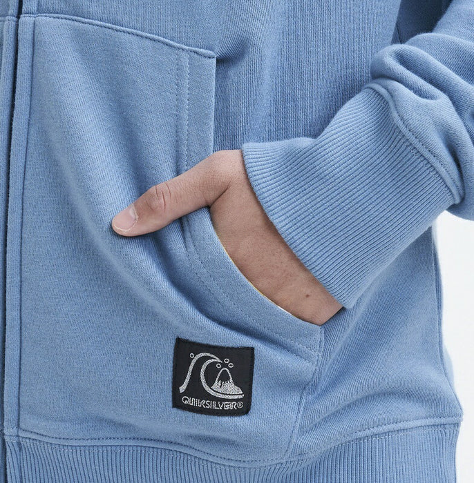 【OUTLET】Quiksilver ANDY Y ANDY LOGO HOODIE ジップフーディ パーカー メンズ