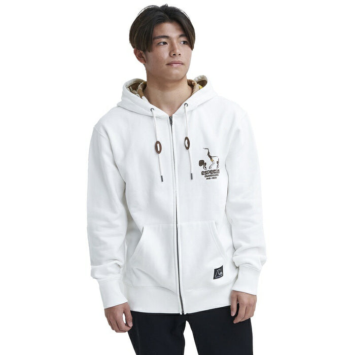 【OUTLET】Quiksilver ANDY Y ANDY LOGO HOODIE ジップフーディ パーカー メンズ