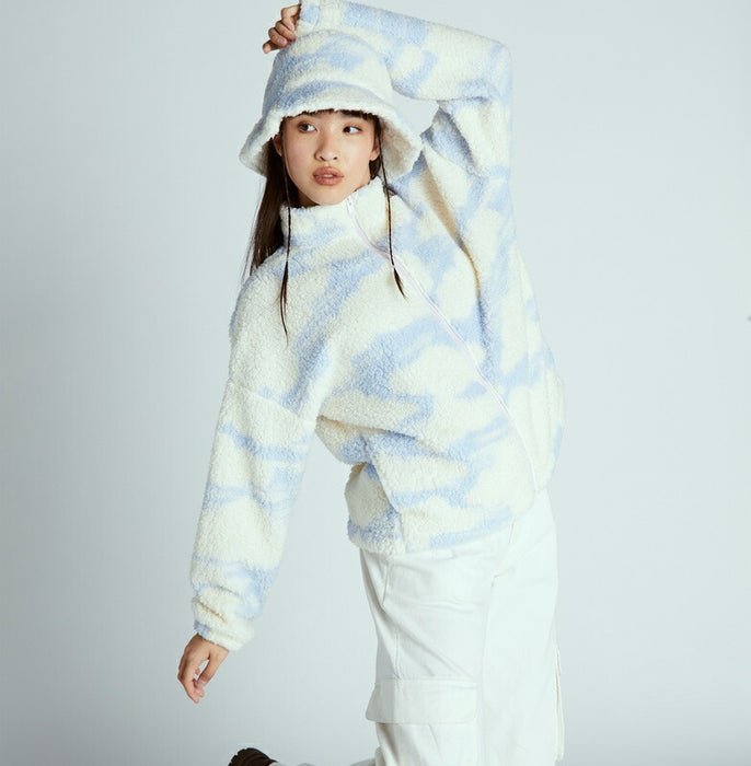 【BUY 2 20%OFF】【OUTLET】【ROXY x CHLOE KIM】Roxy CHLOE KIM IN THE CLOUDS SHERPA