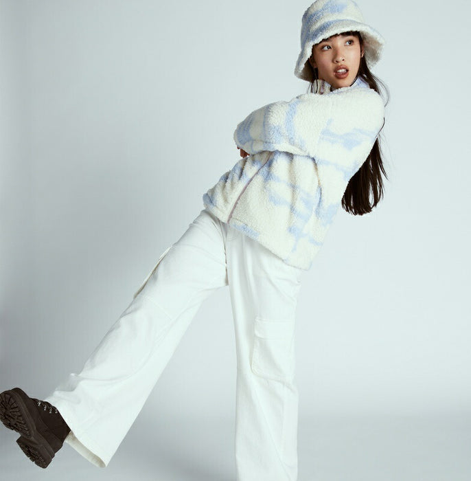 【BUY 2 20%OFF】【OUTLET】【ROXY x CHLOE KIM】Roxy CHLOE KIM IN THE CLOUDS SHERPA