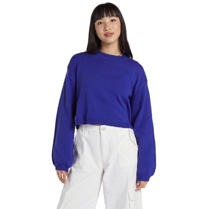 【BUY 2 20%OFF】【OUTLET】【ROXY x CHLOE KIM】Roxy CHLOE KIM CREW NECK SWEATER