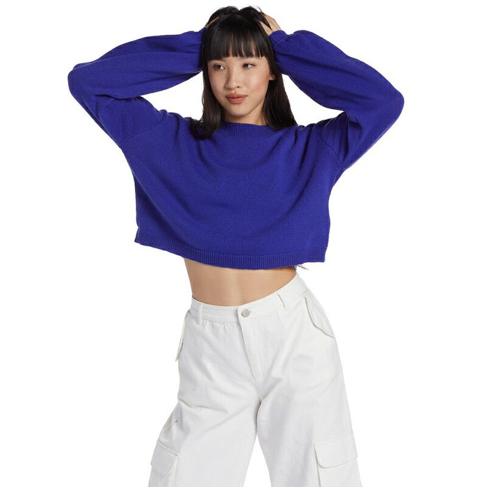 【BUY 2 20%OFF】【OUTLET】【ROXY x CHLOE KIM】Roxy CHLOE KIM CREW NECK SWEATER