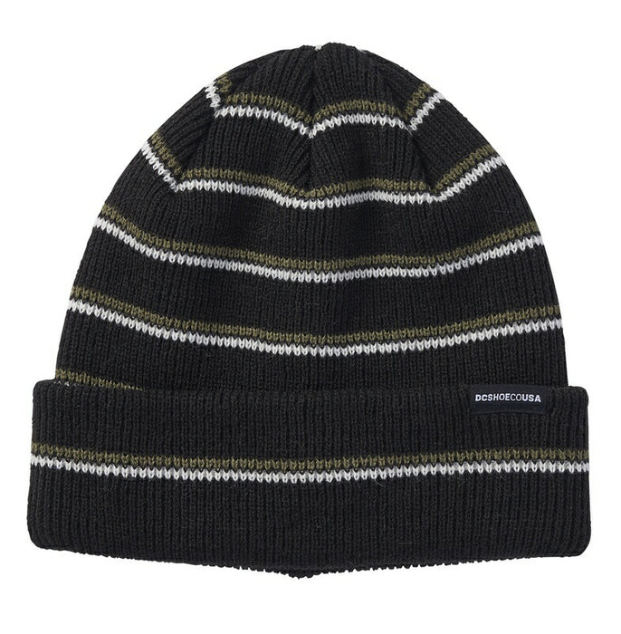 【BUY 2 20%OFF】【OUTLET】DC Shoes 23 RETRO BORDER BEANIE ビーニー メンズ