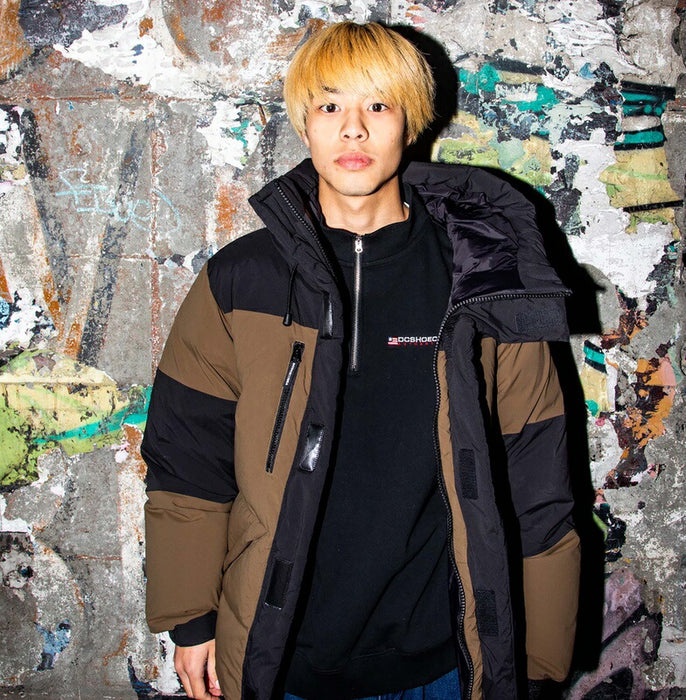 【BUY 2 20%OFF】【OUTLET】DC Shoes 23 DOWN GLACIER JACKET ダウンジャケット メンズ