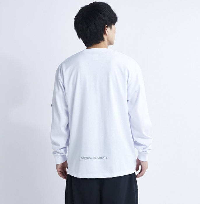【OUTLET】23 ST FRONT LOGO LS Tシャツ メンズ