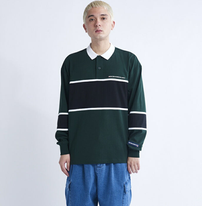 【OUTLET】23 BORDER POLO LS ポロシャツ メンズ