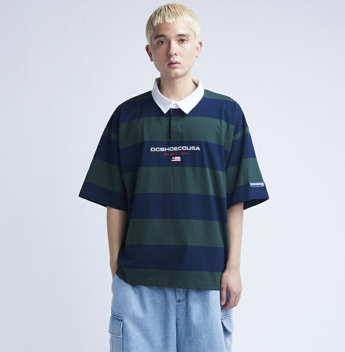 【OUTLET】23 BORDER POLO SS ポロシャツ メンズ