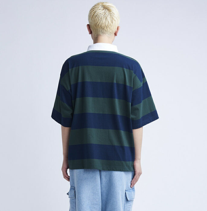 【OUTLET】23 BORDER POLO SS ポロシャツ メンズ