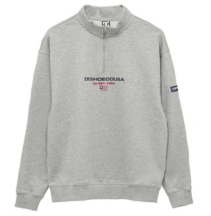 【BUY 2 20%OFF】【OUTLET】DC Shoes 23 ARCH LOGO HALF ZIP ハーフジップ メンズ