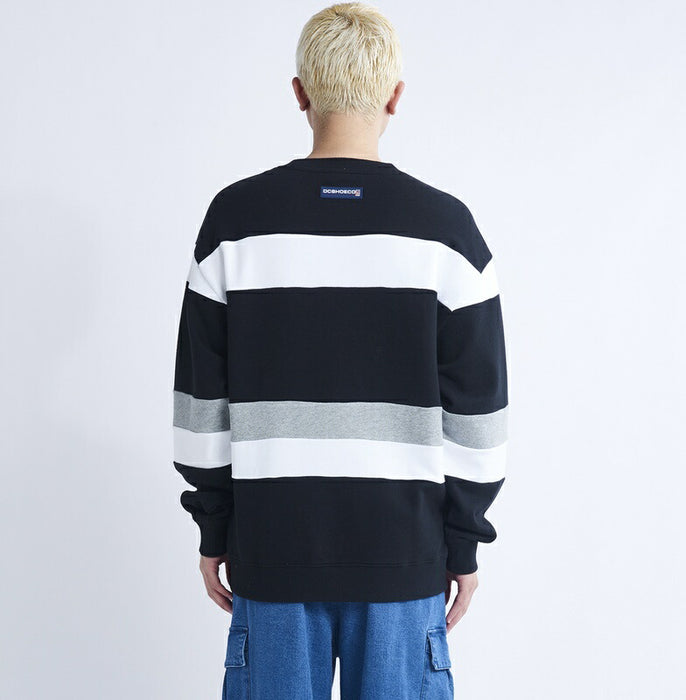 【BUY 2 20%OFF】【OUTLET】DC Shoes 23 BORDER PULLOVER トレーナー プルオーバー メンズ