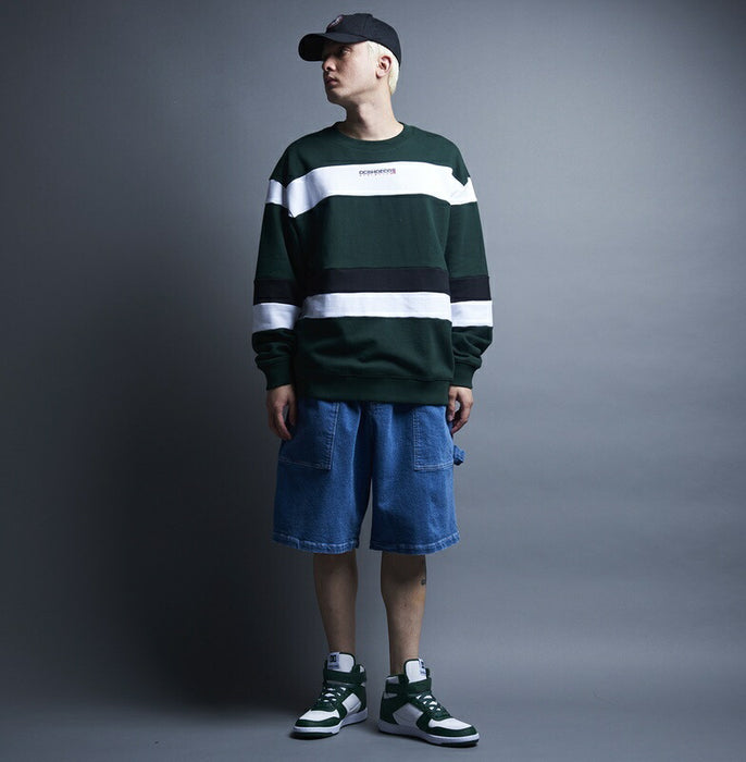 【OUTLET】DC Shoes 23 BORDER PULLOVER トレーナー プルオーバー メンズ