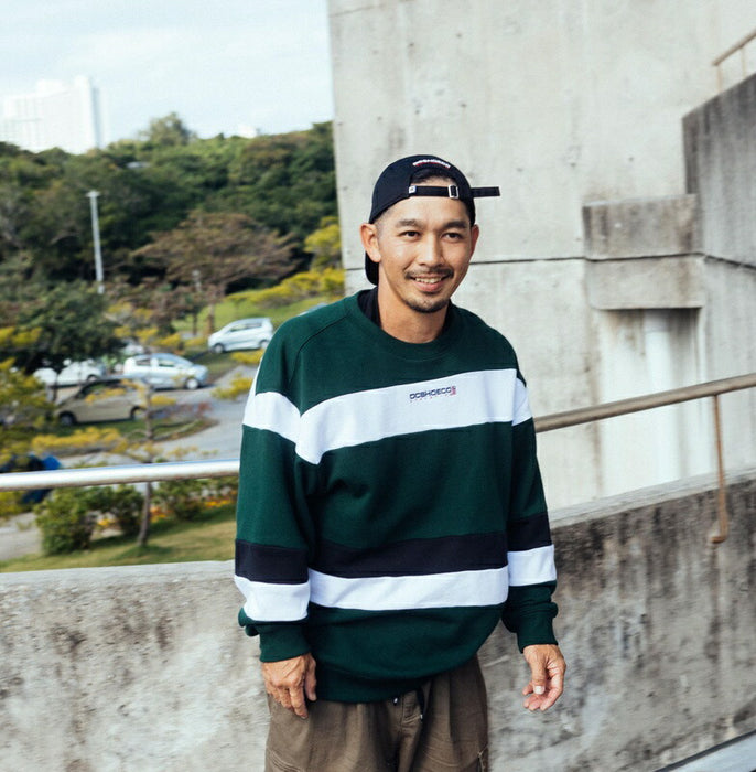 【OUTLET】DC Shoes 23 BORDER PULLOVER トレーナー プルオーバー メンズ