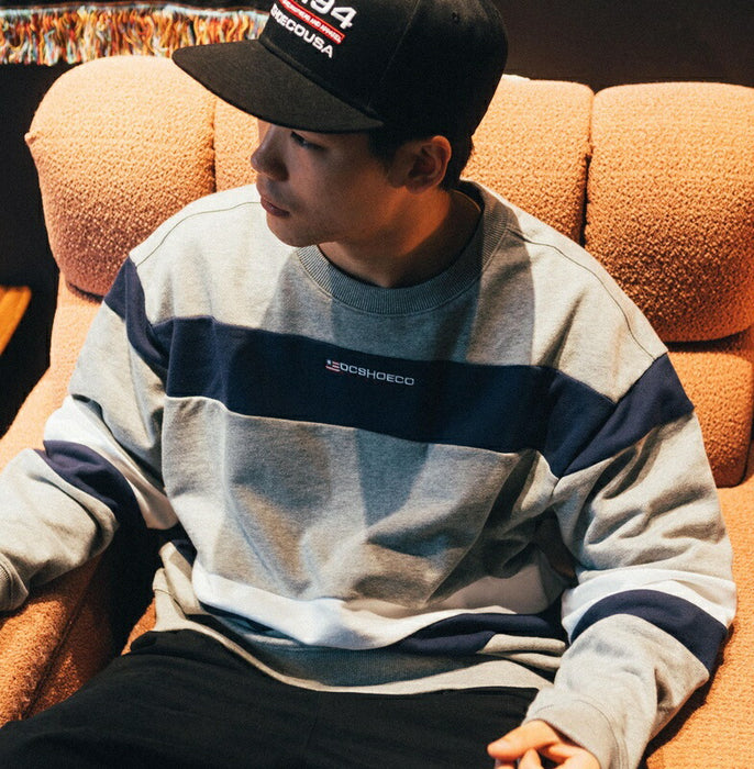 【BUY 2 20%OFF】【OUTLET】DC Shoes 23 BORDER PULLOVER トレーナー プルオーバー メンズ